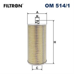 Oil filter OM 514/1_2