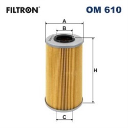 Eļļas filtrs FILTRON OM 610_1