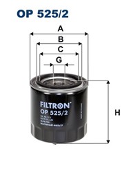 Alyvos filtras FILTRON OP 525/2_1