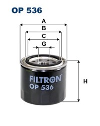 Alyvos filtras FILTRON OP 536_1