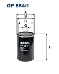 Alyvos filtras FILTRON OP 554/1_1