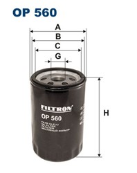 Eļļas filtrs FILTRON OP 560_1