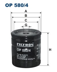 Eļļas filtrs FILTRON OP 580/4_1