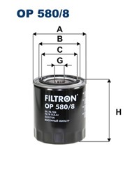 Eļļas filtrs FILTRON OP 580/8_1