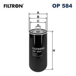 Alyvos filtras FILTRON OP 584_2
