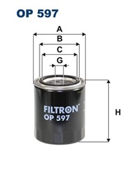 Eļļas filtrs FILTRON OP 597_1