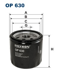 Eļļas filtrs FILTRON OP 630_1