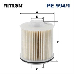 Kütusefilter FILTRON PE 994/1