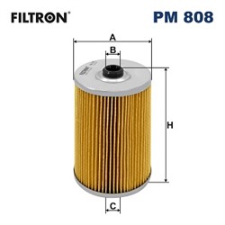 Degalų filtras FILTRON PM 808_2
