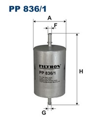 FILTRON Kütusefilter PP 836/1_1