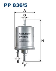 FILTRON Kütusefilter PP 836/5_2