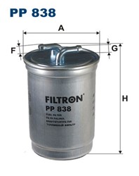 Degvielas filtrs FILTRON PP 838_2