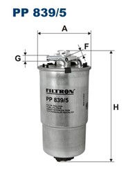 Filtr paliwa PP 839/5_2