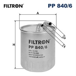 Degvielas filtrs FILTRON PP 840/6_1