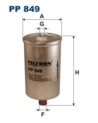 FILTRON Kütusefilter PP 849_2