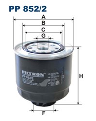 FILTRON Kütusefilter PP 852/2_2