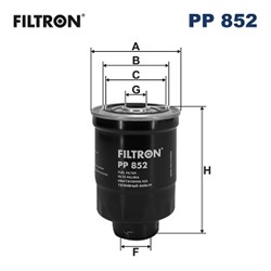 FILTRON Kütusefilter PP 852_2