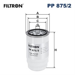 Filtr paliwa PP 875/2_2