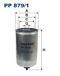 Fuel Filter PP 879/1_3