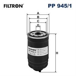 Filtr paliwa PP 945/1_2