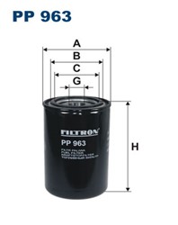 Degalų filtras FILTRON PP 963_1
