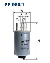 FILTRON Kütusefilter PP 969/1_2