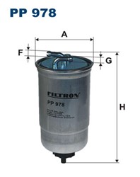 FILTRON Kütusefilter PP 978_2