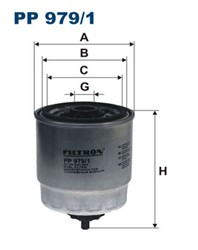 Filtr paliwa PP 979/1_2