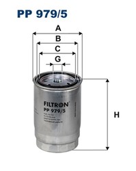 Degvielas filtrs FILTRON PP 979/5_2
