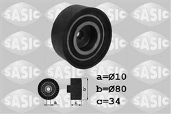 Deflection/Guide Pulley, timing belt SAS1706022
