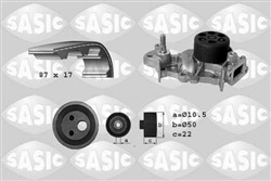 Water Pump & Timing Belt Kit SAS3904028_0