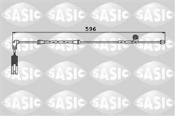 Bremžu kluču nodiluma devējs SASIC SAS6236005 (daudzums iepakojumā 1gab.)