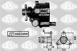 Hydraulic Pump, steering SAS7074001_2