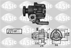 Hydraulic Pump, steering SAS7076009