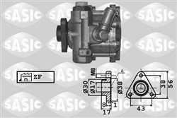 Hydraulic Pump, steering SAS7076025