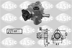 Hydraulic Pump, steering SAS7076078
