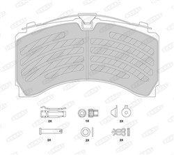 Brake Pad Set, disc brake BCV29244TK_1