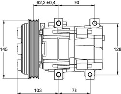 Compressor, air conditioning ACP 843 000P_1