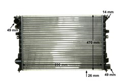 Variklio radiatorius MAHLE CR 592 000P_9