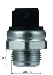 Termowłącznik wentylatora chłodnicy TSW 51D_0