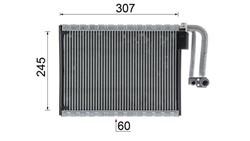 Evaporator, air conditioning AE 104 000P_11