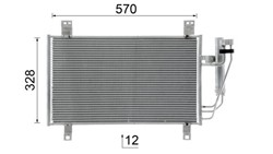 Air conditioning condenser AC 1100 000S_11