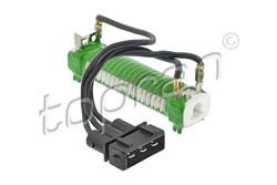 Series resistor, electric motor (radiator fan) HP115 557