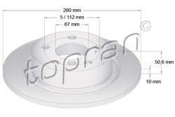 Brake disc HP503 073_0
