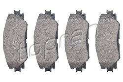 Brake Pad Set, disc brake HP600 591_0