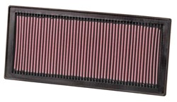 Sportowy filtr powietrza (kwadratowy, panelowy) 33-2154 368/165/24mm pasuje do SUBARU FORESTER, IMPREZA, LEGACY III, OUTBACK_5