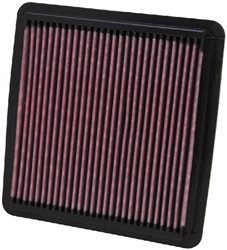 Sports air filter (panel, square) 33-2304 222/217/24mm fits LANCIA; MAZDA; SUBARU_1