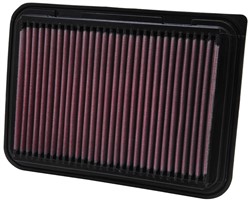 Sports air filter (panel, square) 33-2360 244/176/25mm fits TOYOTA_1