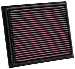 Sports air filter (panel, square) 33-2435 221/187/29mm fits LEXUS; MITSUBISHI; TOYOTA_1