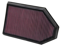 Sports air filter (panel) 33-2460 367/232/44mm fits CHRYSLER 300C; DODGE CHALLENGER, CHARGER; LANCIA THEMA_1